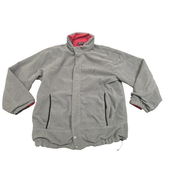 Nautica Red & Navy Reversible Winter Jacket NX2000 Size Medium - Picture 4 of 10